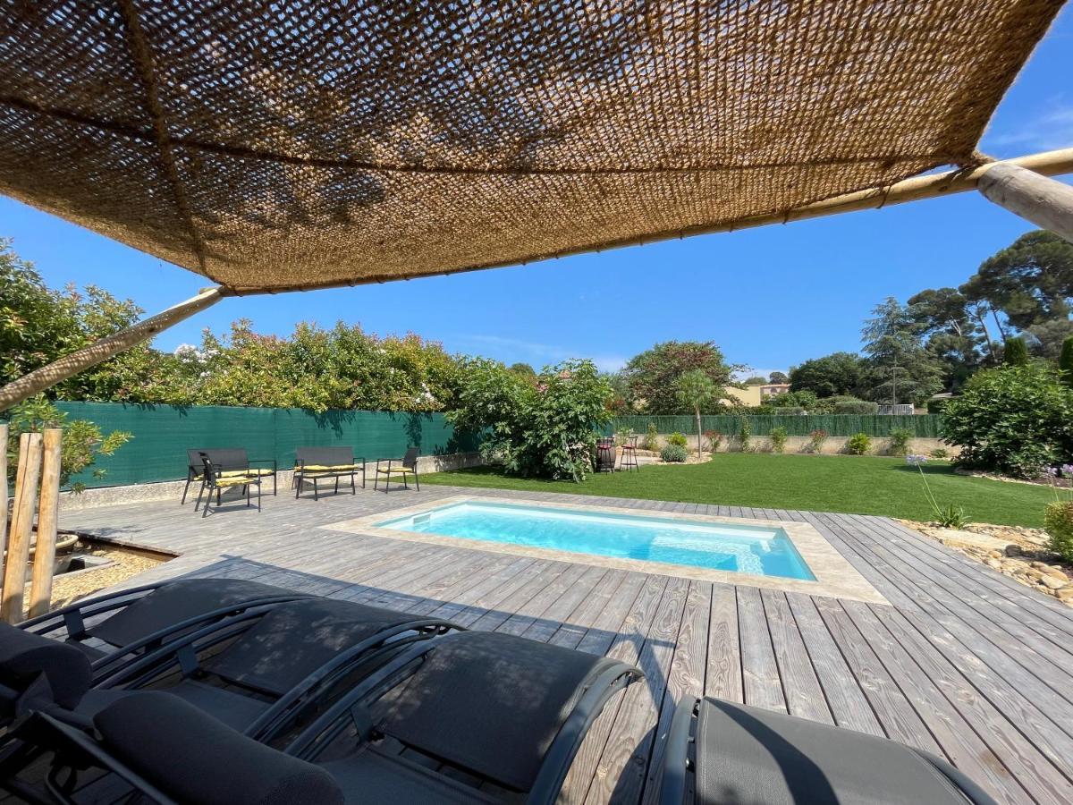 Mas Provencale Jardin Piscine Villa Saint-Cyr-sur-Mer Kültér fotó