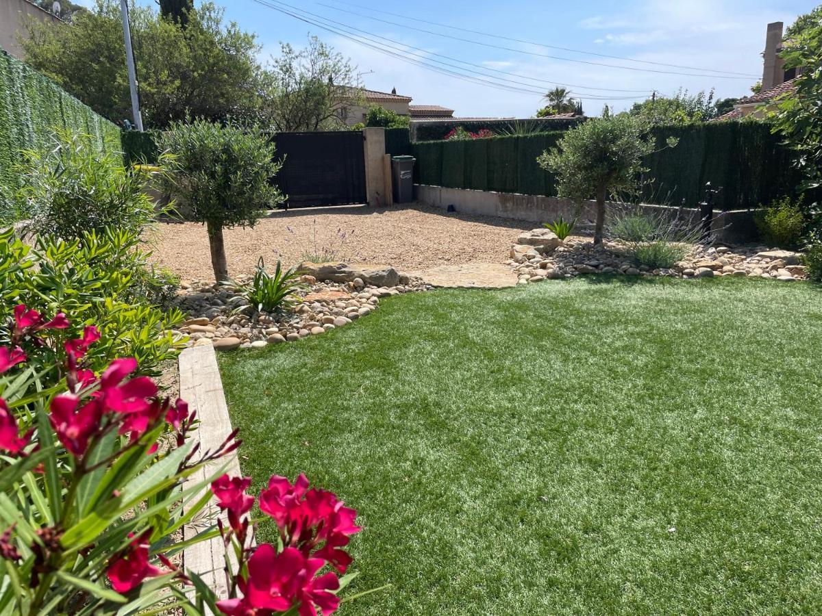 Mas Provencale Jardin Piscine Villa Saint-Cyr-sur-Mer Kültér fotó